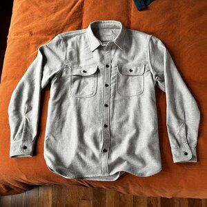 Everlane - The Heavyweight Overshirt in Heather Grey - Men's Large